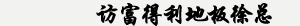 访富得利地板徐总